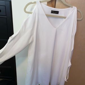 White long sleeve dress